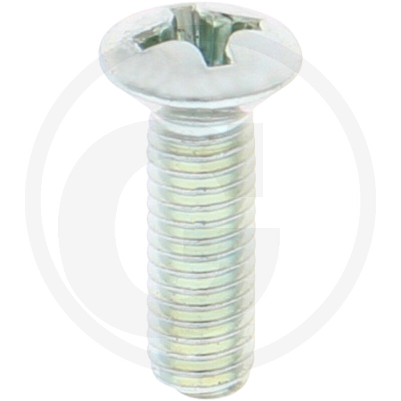 Din 966 4.8 M6X20 V Linsensenkschraube